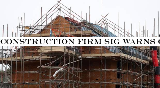 Construction firm SIG warns on profits amid weak UK building sector