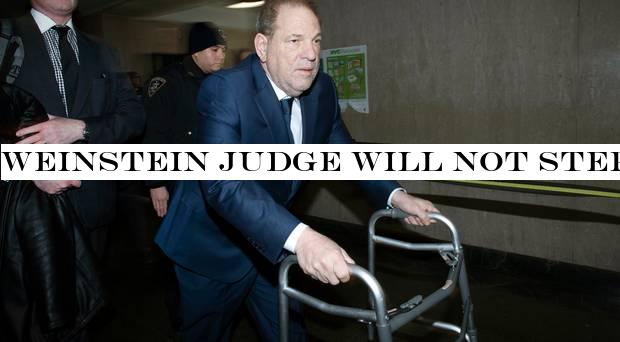 Weinstein judge will not step aside as jury selection resumes