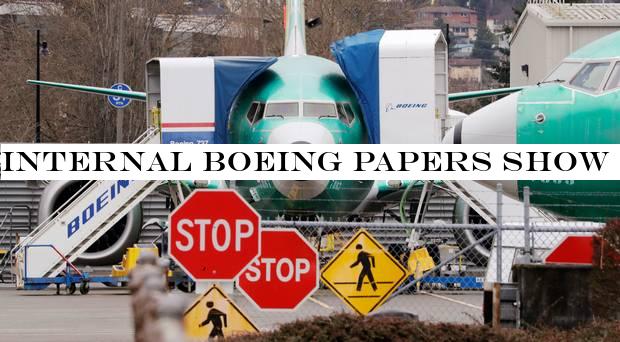 Internal Boeing papers show staff knew about 737 Max flight simulator problems