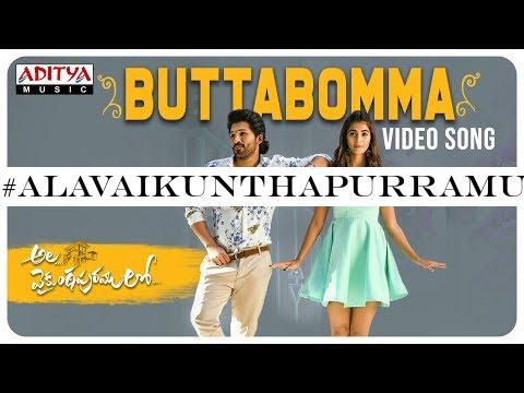 #AlaVaikunthapurramuloo - ButtaBomma Video Song || Allu Arjun || Trivikram | Thaman S |#AA19