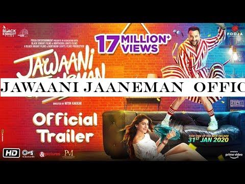 Jawaani Jaaneman  Official Trailer | Saif Ali Khan, Tabu, Alaya F | Nitin K | 31st Jan 2020