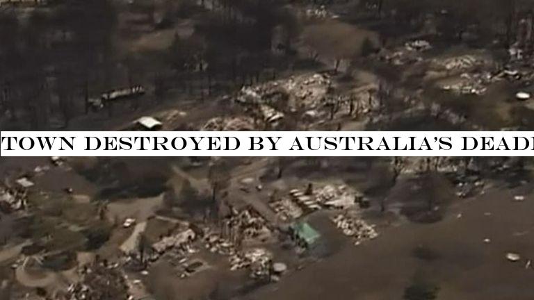 Town destroyed by Australia's deadliest bushfire faces new threat