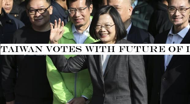 Taiwan votes with future of its democracy on the line