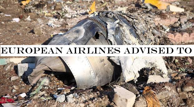 European airlines advised to avoid Iranian airspace until further notice after Ukrainian aircraft shot down earlier this week