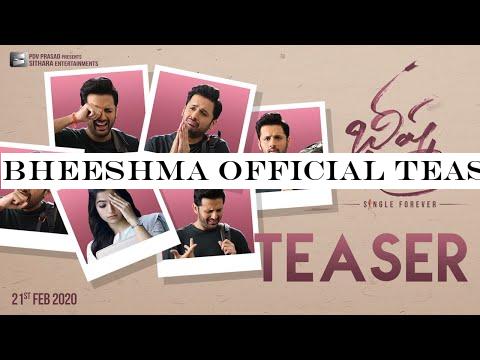 Bheeshma Official Teaser - Nithiin, Rashmika Mandanna | Venky Kudumula