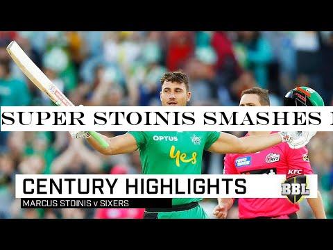 Super Stoinis smashes highest score in BBL history