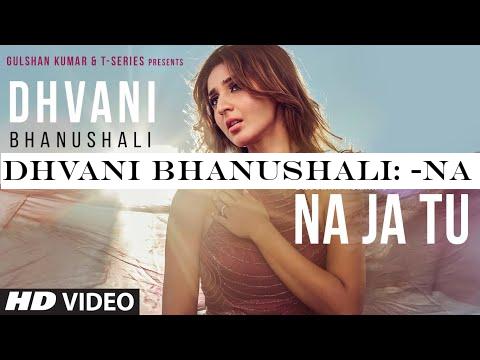 Dhvani Bhanushali: quot;NA JA TU quot; Song | Bhushan Kumar | Tanishk Bagchi | New Song 2020