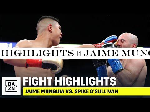 HIGHLIGHTS | Jaime Munguia vs. Spike O'Sullivan