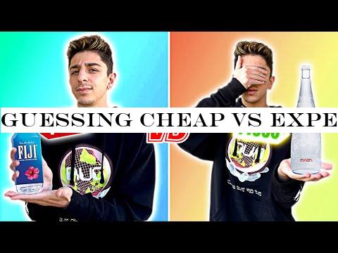 GUESSING Cheap VS Expensive ITEMS!! **SHOCKING**