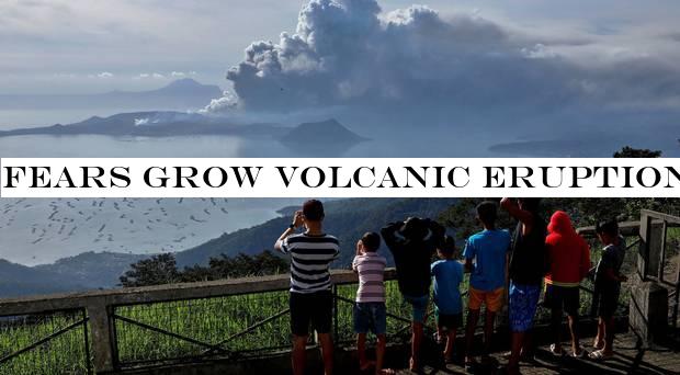 Fears grow volcanic eruption could trigger tsunami in the Philippines