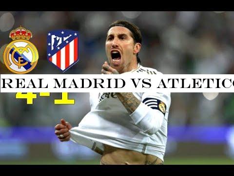 Real Madrid vs Atletico Madrid ( 4-1) 🔥 All Goals Highlights Resumen y Goles 2020