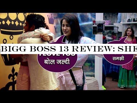 Bigg Boss 13 Review: Shehnaz Confesses Her Love For Siddharth, Aarti, Paras -Many Find It FAKE