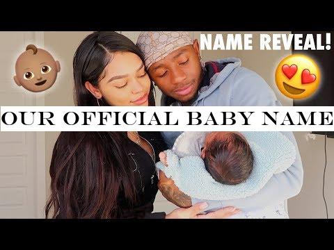 OUR OFFICIAL BABY NAME REVEAL!!