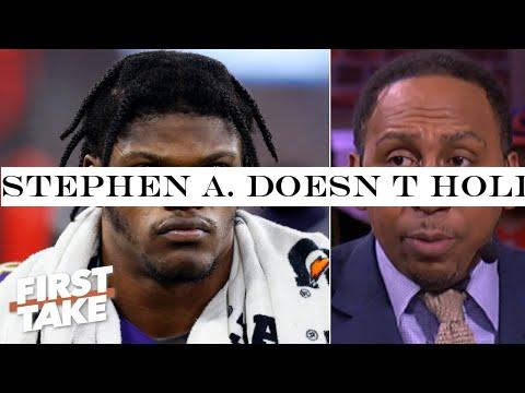 Stephen A. doesn t hold back on criticizing Lamar Jackson | First Take