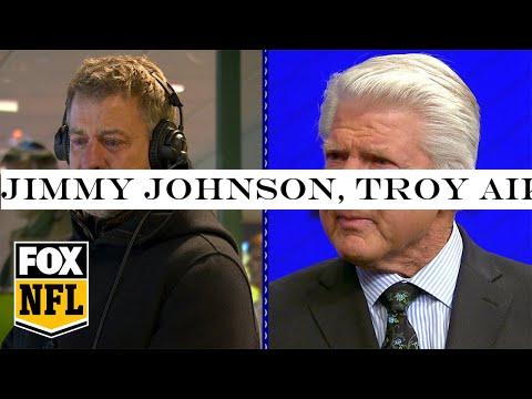 Jimmy Johnson, Troy Aikman moved to tears at surprise HOF announcement | FOX NFL