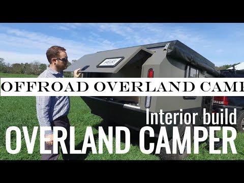 Offroad Overland Camping Trailer Interior Build E48