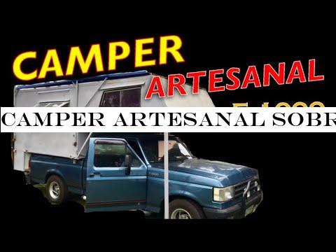 CAMPER ARTESANAL sobre uma F-1000, fa ccedil;a voce mesmo !