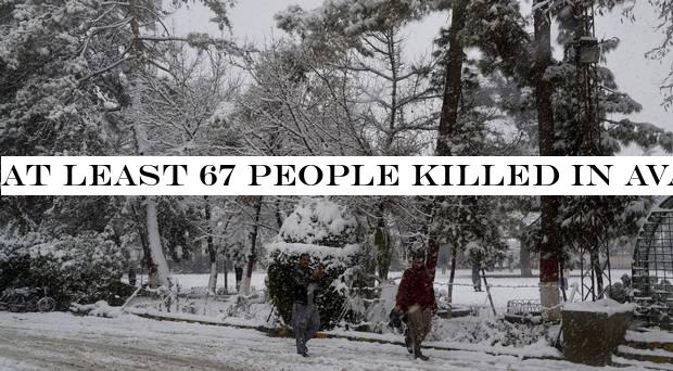 At least 67 people killed in avalanches in India and Pakistan