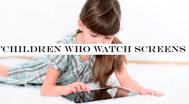 'Children who watch screens in morning struggle with speech'