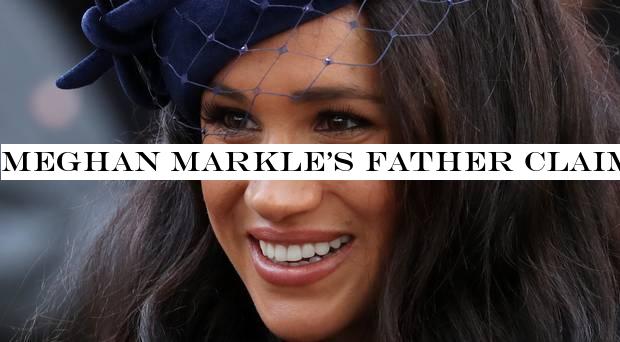 Meghan Markle's father claims he was 'hung out to dry' by her