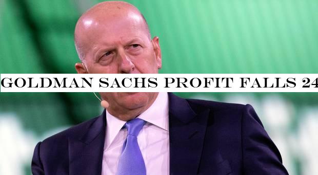 Goldman Sachs profit falls 24% as legal expenses mar results