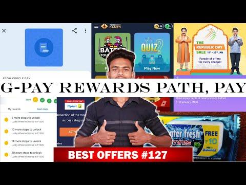 G-Pay Rewards Path, Paytm Scan -Pay, Republic Day Offer, Earn Free Paytm Cash, Bill Payment Offer !