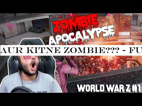 AUR KITNE ZOMBIE??? - FUNNY CARRYMINATI World War Z Highlight #1