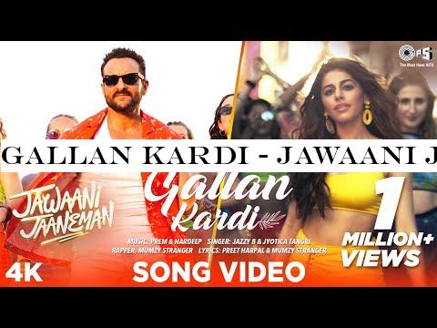 Gallan Kardi - Jawaani Jaaneman | Saif Ali Khan, Tabu, Alaya F|Jazzy B, Jyotica, Mumzy, Prem-Hardeep