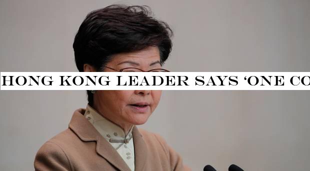 Hong Kong leader says ‘one country, two systems& can endure beyond 2047