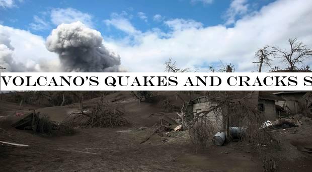 Volcanoquakes and cracks send more people fleeing in Philippines