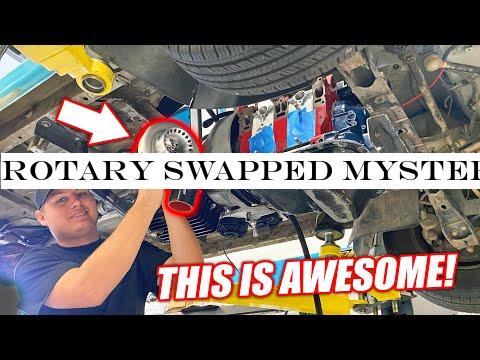 ROTARY Swapped Mystery Machine EP.2 - BIG Turbo on a LITTLE Van! + WE GOT A NEW TRAILER!!!