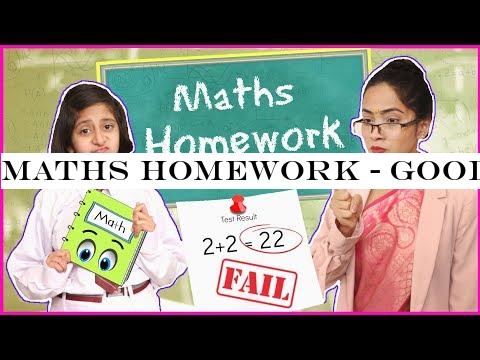 MATHS HOMEWORK - Good vs Bad Teachers .. | #SchoolLife #Fun #Sketch #Anaysa #MyMissAnand