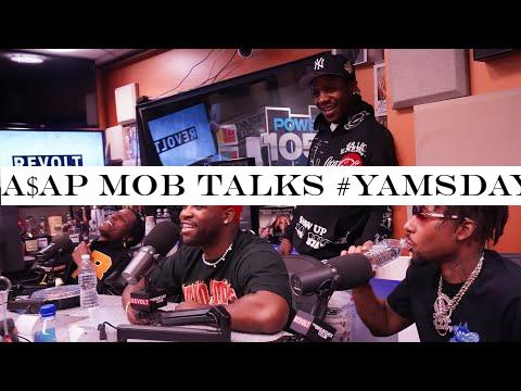 A$AP Mob Talks #YamsDay, Sweden, New York Hip-Hop + More