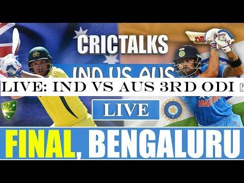 Live: IND Vs AUS 3rd ODI | Live Scores and Commentary | 2020 Series