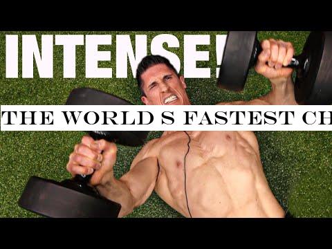 The World s FASTEST Chest Workout (INTENSE!)