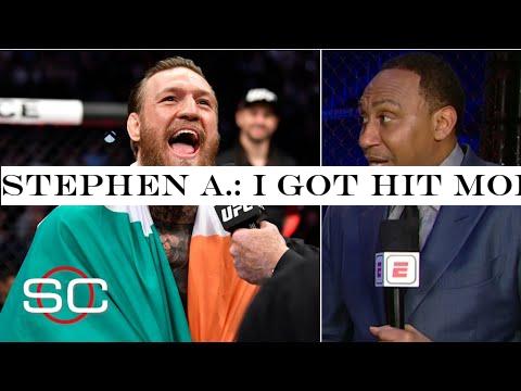 Stephen A.: I got hit more than Conor McGregor in the last week than he did | SportsCenter