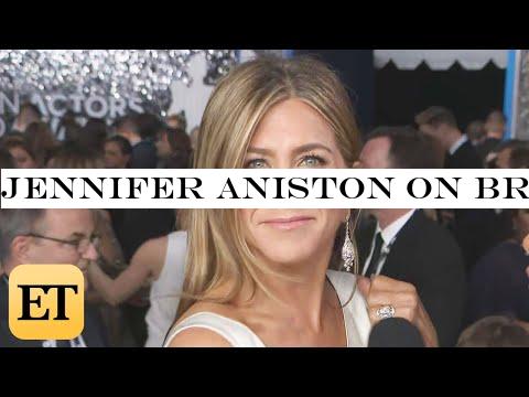 Jennifer Aniston on Brad Pitt Run-Ins at Awards Shows | SAG Awards 2020