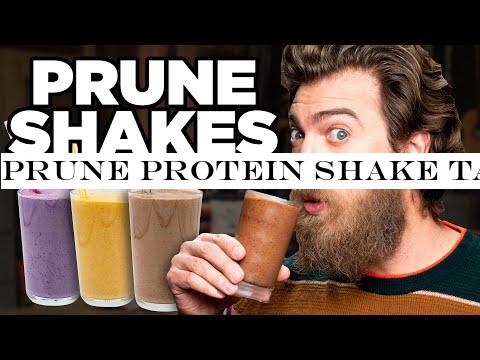 Prune Protein Shake Taste Test