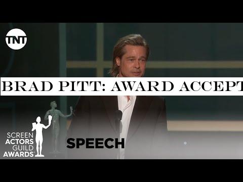 Brad Pitt: Award Acceptance Speech | 26th Annual SAG Awards | TNT