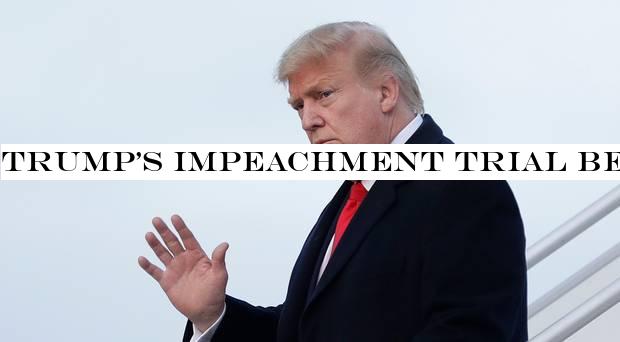 Trump's impeachment trial begins as a polarised America looks on