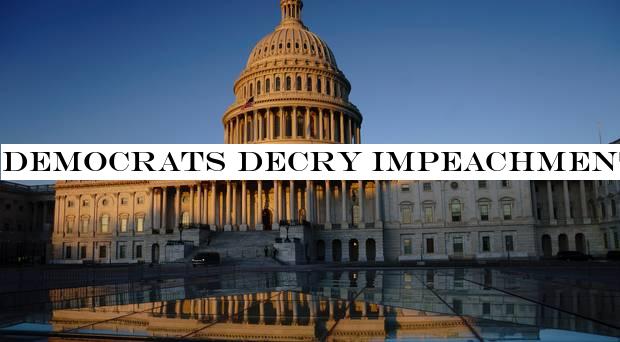 Democrats decry impeachment rules as ‘cover-up&