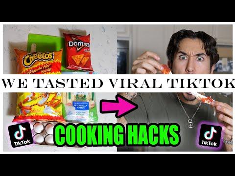 We TASTED Viral TikTok Cooking Life Hacks . (THEY WORKED!)