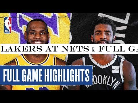 LAKERS at NETS | FULL GAME HIGHLIGHTS | January 23, 2020