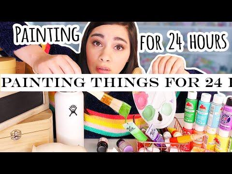 Painting Things for 24 Hours