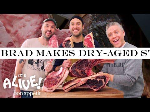 Brad Makes Dry-Aged Steak | It's Alive | Bon App eacute;tit