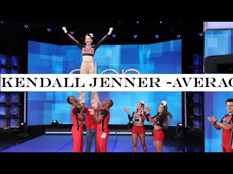 Kendall Jenner -Average Andy Learn a Routine from the lsquo;Cheer  Squad