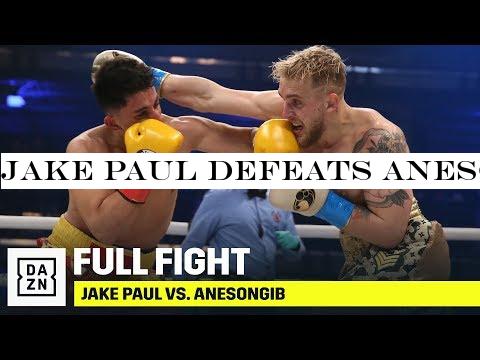 Jake Paul Defeats AnEsonGib Via First-Round Stoppage