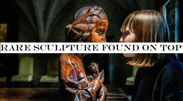 Rare sculpture found on top of cupboard in National Trust house