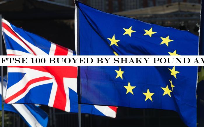 FTSE 100 buoyed by shaky pound amid Brexit trade deal caution