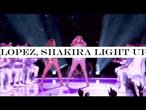 Lopez, Shakira light up Hard Rock Stadium with exuberant halftime show during Super Bowl LIV